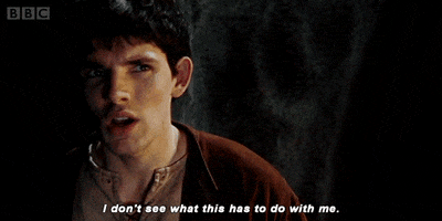 i dont see what this has to do with me colin morgan GIF by BBC