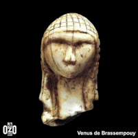 aozomek arte prehistoria paleolÃ­tico venus de brassempouy GIF