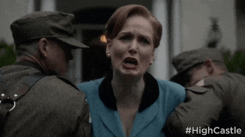 angry high castle GIF by The Man in the High Castle