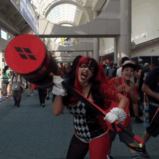 Comic Con Cosplay GIF