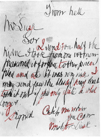 raven-darkshadow hhholmes vs jack the ripper handwriting GIF