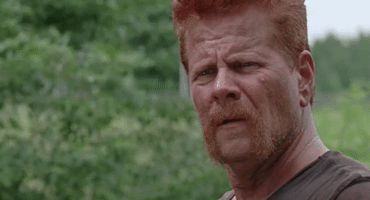 confused season 5 thinking episode 5 the walking dead GIF