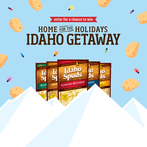 Mashed Potatoes GIF by Idaho Spuds