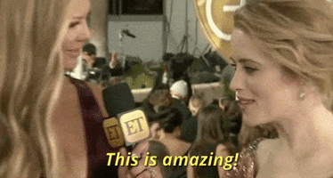 mandy moore golden globes 2017 GIF by Entertainment Tonight
