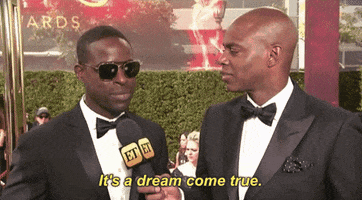 dream come true emmys GIF by Entertainment Tonight