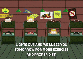 camp diet GIF by South Park 