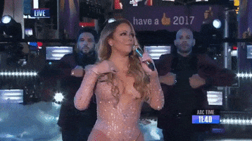 mariah carey diva GIF by New Year's Rockin' Eve