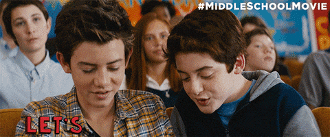 james patterson prank GIF by Middle School Movie
