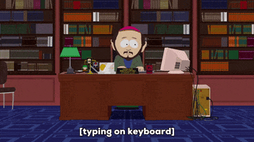 computer looking GIF by South Park 