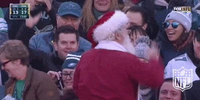 Santa Claus Dancing GIF by NFL