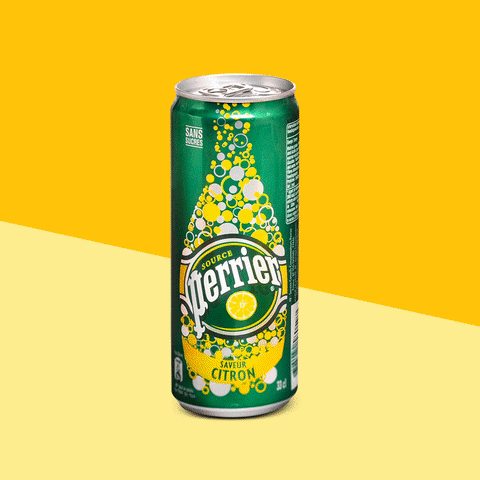 sparkle lemon GIF by Perrier