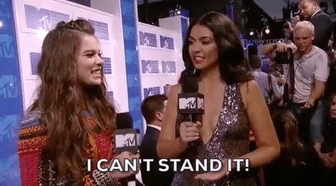 i cant stand it hailee steinfeld GIF