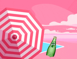 summer pink GIF by Perrier
