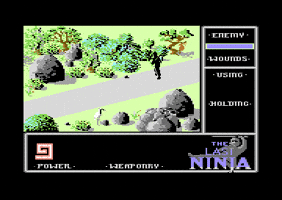 michlr retrogaming c64 commodore 64 last ninja GIF