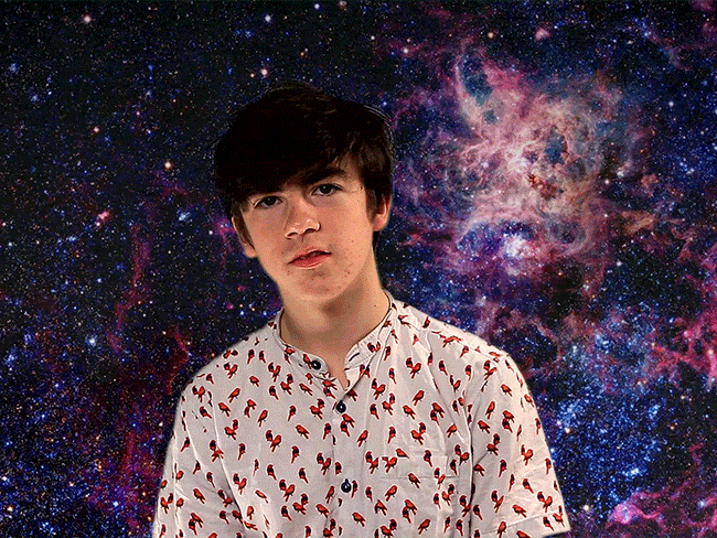 Flying Outer Space Gif By Declan Mckenna Find Share On Giphy