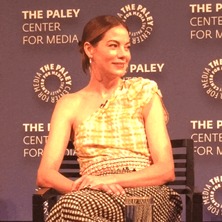Michelle Monaghan Laughing GIF by The Paley Center for Media