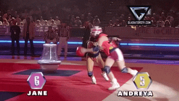 vogue tackle GIF by Gladiators