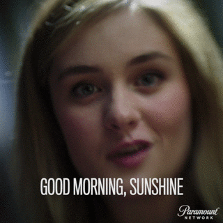 Good Morning Hello GIF by Heathers