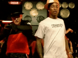Pharrell Williams GIF by Justin Timberlake