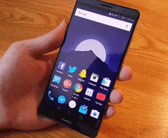 mclanfranconi smartphone huawei mate 8 doble tap GIF