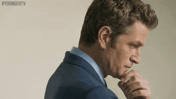 peter hermann stare GIF by YoungerTV