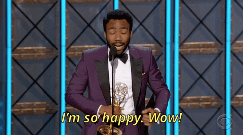 Happy The Emmy Awards GIF by Emmys - Find  Share on GIPHY