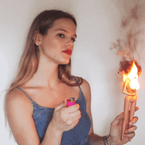LINDSEY L33 art fashion video GIF