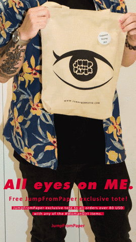 jumpfrompaper look at me GIF