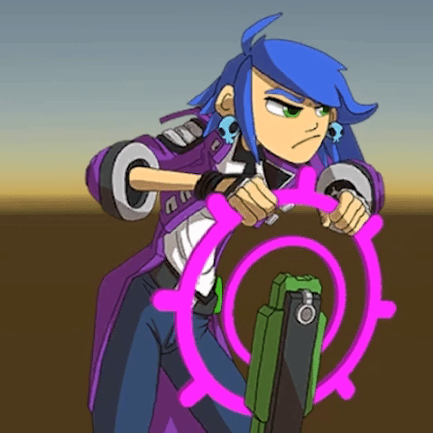 shipoutofluck game animation space character GIF