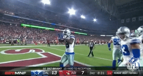 dez throw up the x shirt