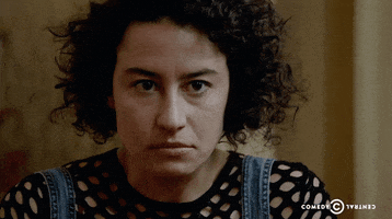 comedy central lip tremble GIF by Broad City