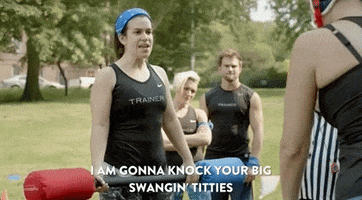 Threaten Abbi Jacobson GIF by Broad City