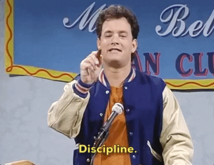 Saturday Night Live nbc snl 1990s discipline GIF