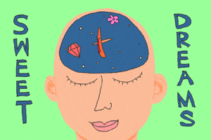 Good Night Zilai Feng GIF by GIPHY Studios Originals