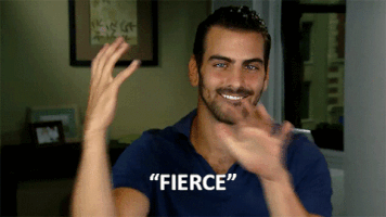 model dwts GIF by Nyle DiMarco