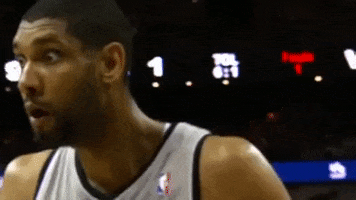 Shocked San Antonio Spurs GIF by NBA