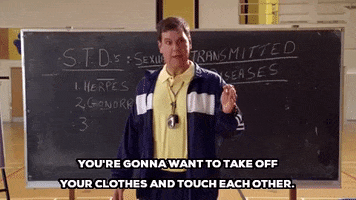 mean girls youre gonna want to take off your clothes and touch each other GIF