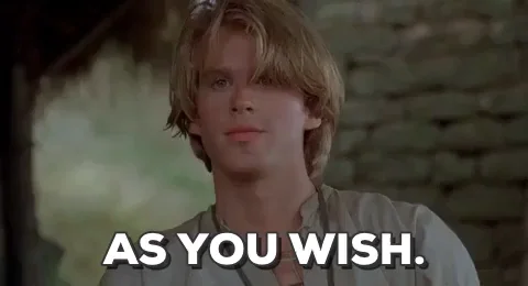 As You Wish Cary Elwes GIF by filmeditor