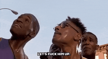buggin out giancarlo esposito GIF