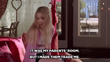 but i made them trade me mean girls GIF