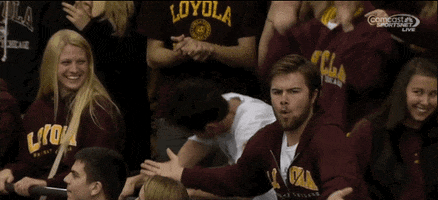 Happy College Basketball GIF by Missouri Valley Conference