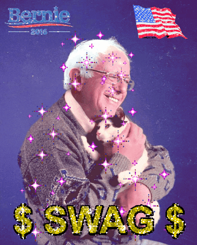 Bernie Sanders Swag GIF by Justin