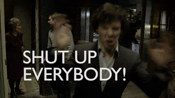 Bbc Shut Up GIF by Sherlock