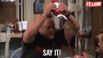 king of queens ketchup GIF by TV Land