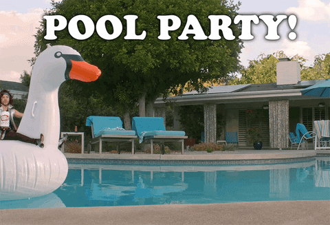 refreshing pool party GIF by Dr Pepper