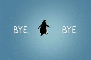 Good Bye GIF by GIPHY Studios Originals