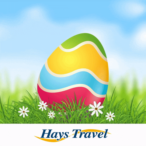 easter bunny summer GIF by Hays Travel