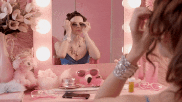 city girl pink GIF by Super Deluxe