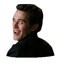 James Franco Hello Sticker by reactionstickers