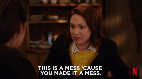 You made it a mess gif.
